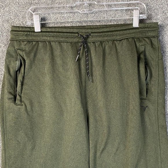 Old Navy Active Sweatpants Large Go-Dry Women's Green Drawstring Stretch L - Picture 2 of 8